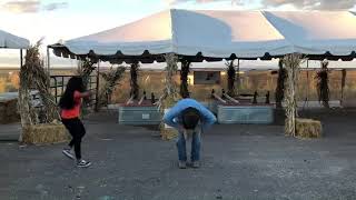 Cowboy Max and Miss. T dance to Footloose in the Pumpkin Patch