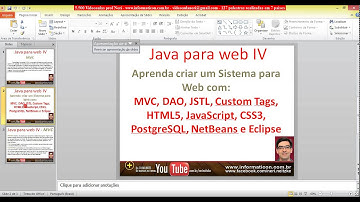 aula 5530 javaseIV  Iniciando MVC Model View Controller e DAO