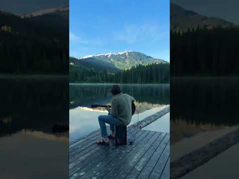 Ben Howard "Old Pine" Cover in Peaceful Nature #shorts