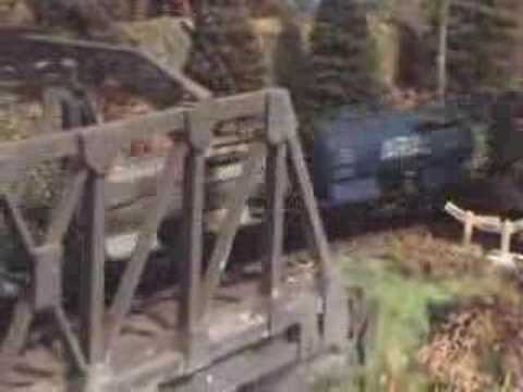 Steam Locomotives Operate On HO Scale Model Railroad Layout - YouTube
