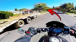 Flying Biker | Awesome &amp; Epic Motorcycle Moments | Ep.5