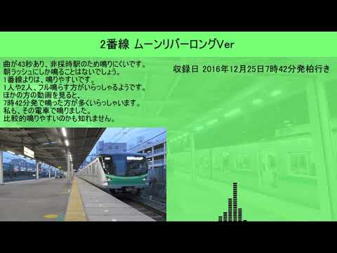 【高音質、旧放送】北小金駅発車メロディー集