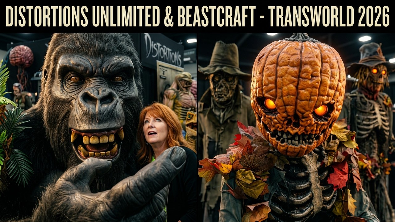 Video thumbnail — INSANE Animatronics at TransWorld 2026 (Distortions & Beastcraft Tour)