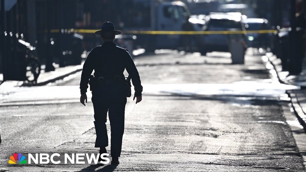 FBI says New Orleans attack suspect Suspect driver acted alone