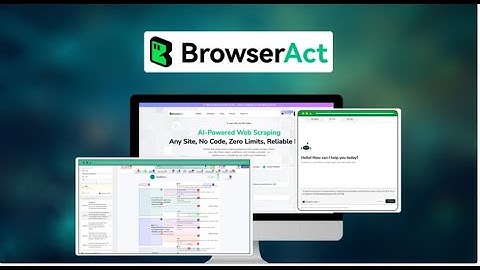 BrowserAct AI Lifetime Deal: Web Scraper No Code Any Site  For Your Agent