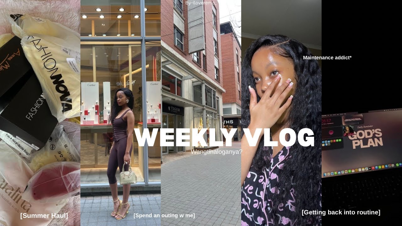 WEEKLY VLOG|Happy New Year-It’s Summer!,Haul,Maintenance Day, Getting back into routine, Outing w me