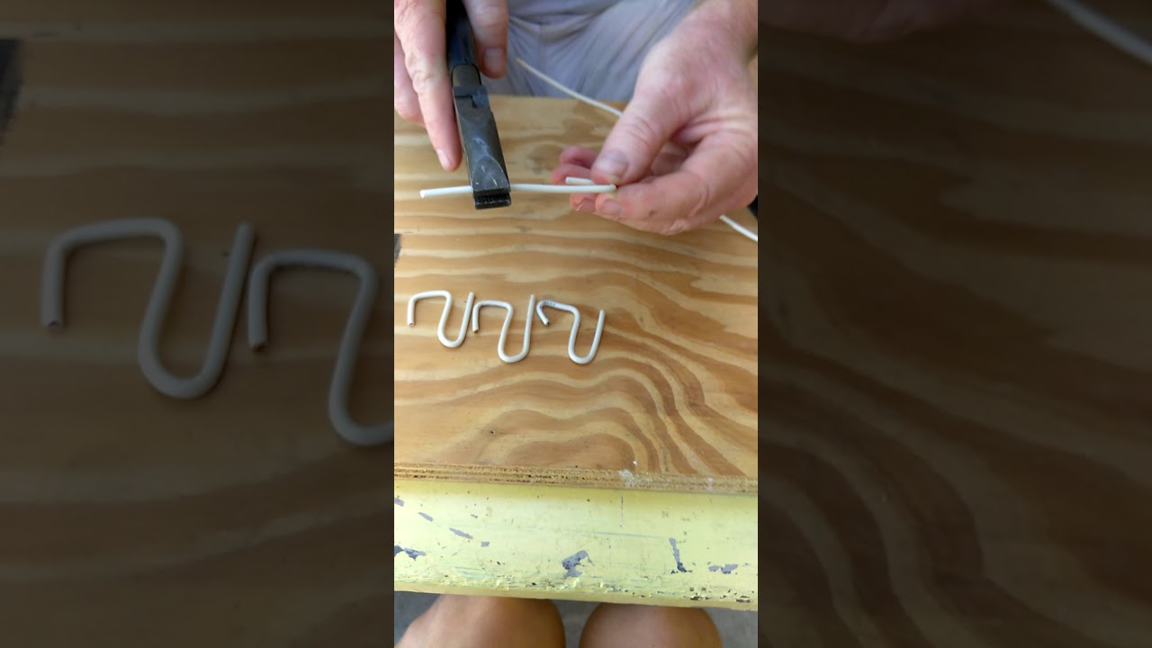 DIY Christmas Light Gutter Hooks Clips Hangers YouTube