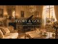 Ivory &amp; Gold — Mozart-Inspired French Neoclassical Lounge