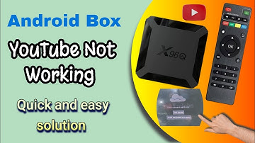 How to fix Android Box YouTube App Issue || YouTube Can