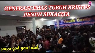 suasana sukacita|| peserta youthcamp generasi Emas... maybrat 2022