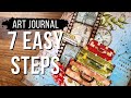 Art journal  7 easy steps for beginners