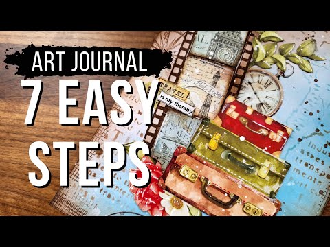 How to Start an Art Journal Page: 7 Easy Ideas For Beginners