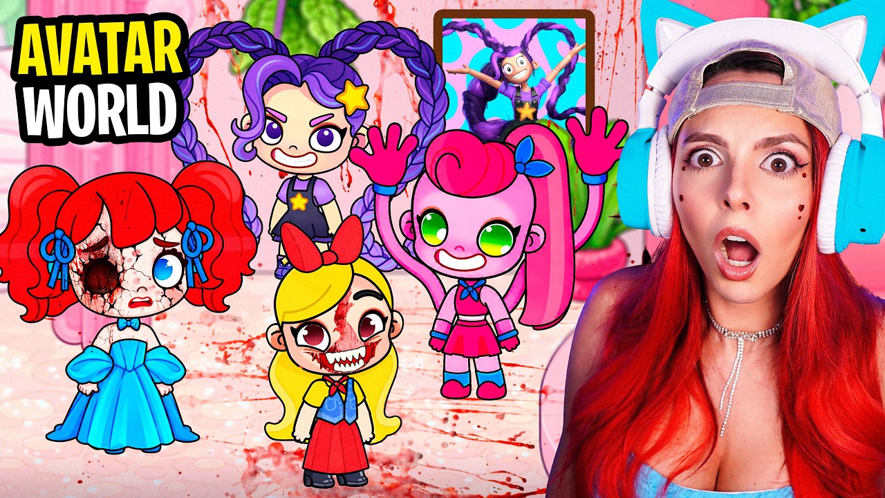 NUNCA CREES a TODOS LOS PERSONAJES de Poppy Playtime en AVATAR WORLD!!​❌​​😰