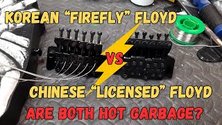 FireFly Korean Floyd Rose Vs China Licensed Floyd Rose