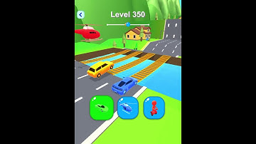 Shape-shifting Funny Race Gameplay new hyper casual games #shorts #gameplay #shapeshifting