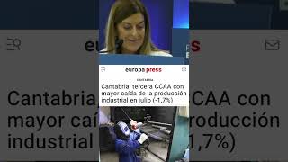 📽️ El discurso de Buruaga no resiste los datos de #Cantabria