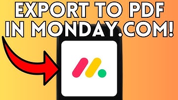 How to Export to PDF in Monday.com (Full Guide) 2025!