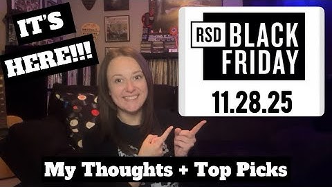 Record Store Day Black Friday 2025: My Thoughts + Top Picks #VinylCommunity 