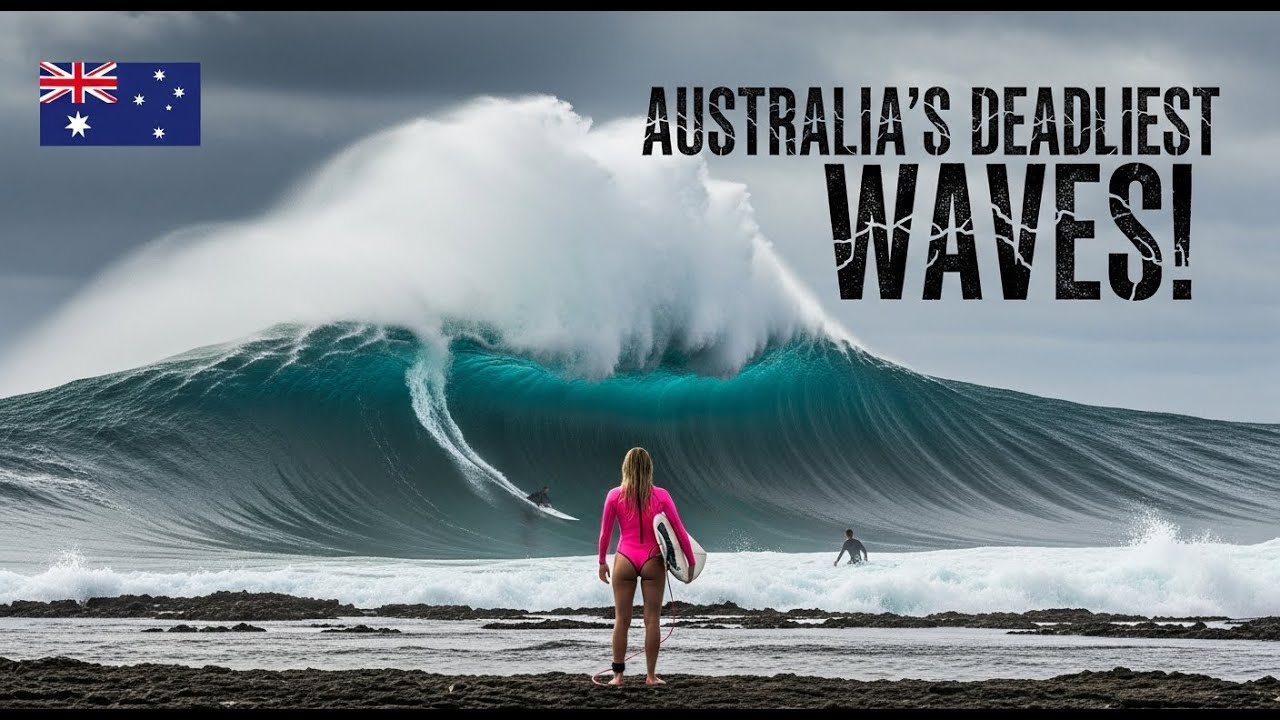 Самые смертоносные волны Австралии 🌊💀