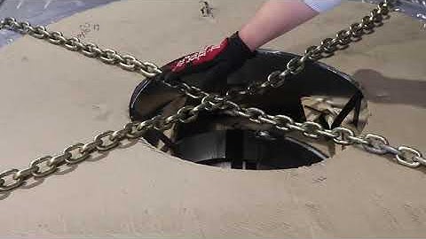 Proper Skidded Coil Placement &  Securement.