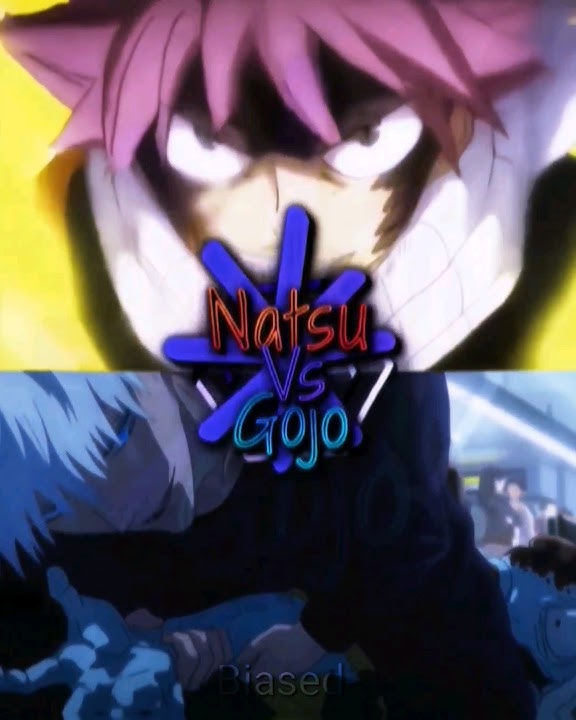 Gojo vs Natsu and Naruto#as28contest4