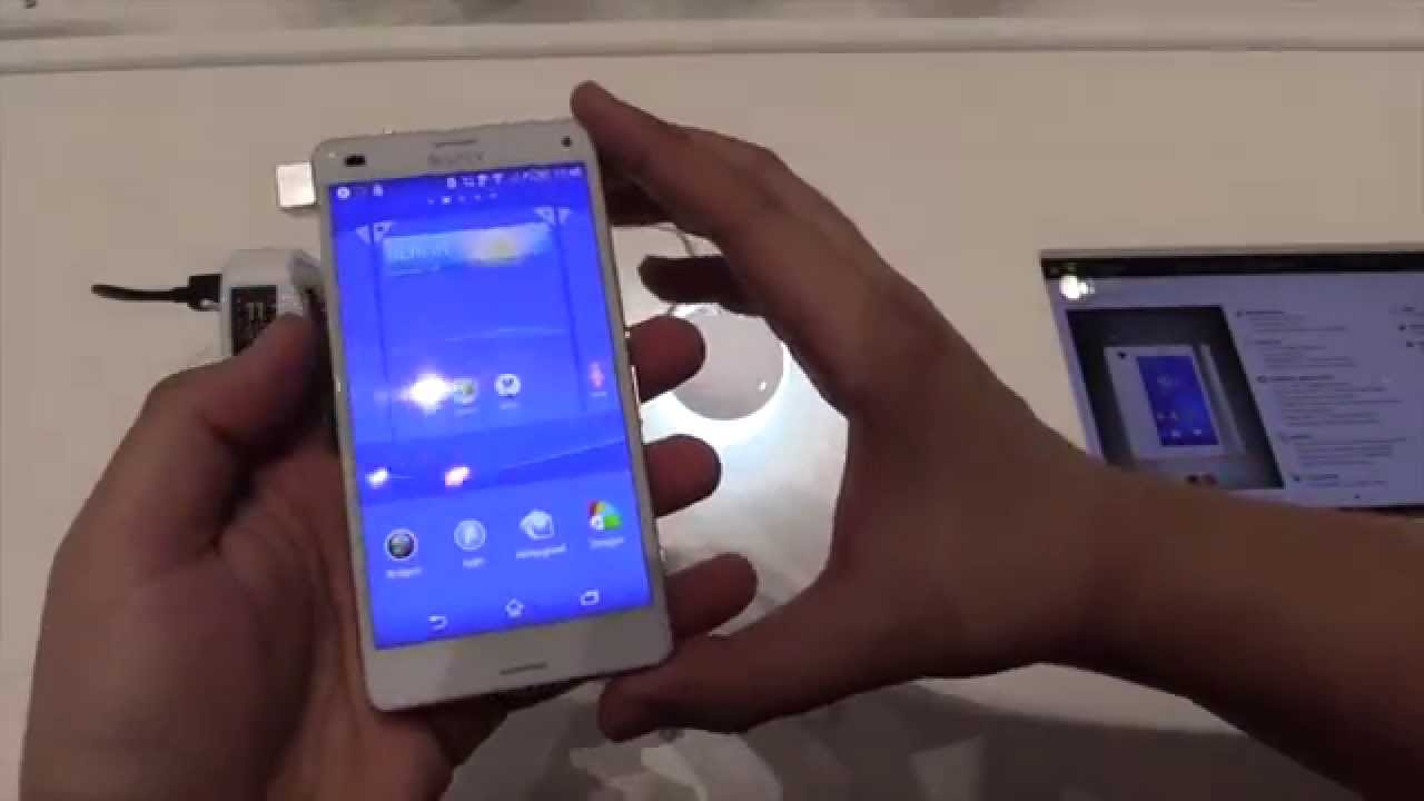 Sony Xperia Z3 Compact Hands On [English] 