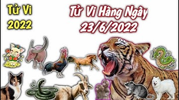 Tử Vi Hàng Ngày 23/6/2022 của 12 Con Giáp @tuvibanmenh