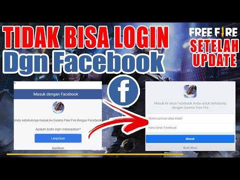 Cara Mengatasi Tidak Bisa Login FF Menggunakan Akun Facebook Setelah Update