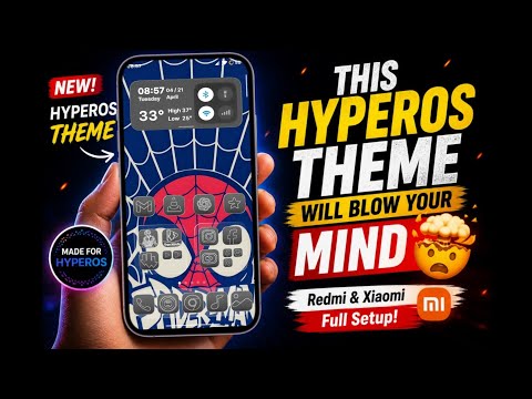 🔥Best Customized Themes for Xiaomi & Redmi (HyperOS)🤯
