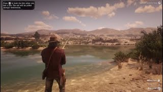 RDR2 Can't Reel In Fishing Line