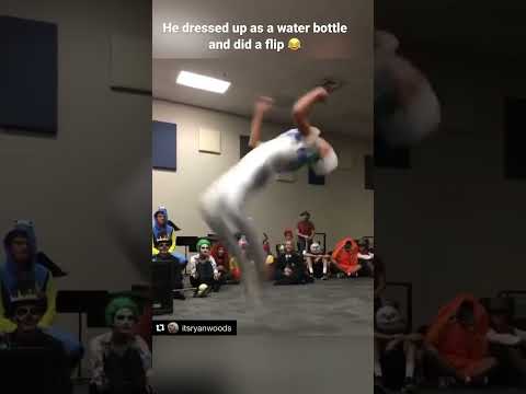 The greatest water bottle flips in the history of sports 👀