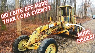More Problems with the 1960's Galion Road Grader restoration!! Pt.8