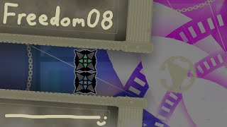 Freedom08 by Pennutoh (Extreme Demon #88, 400th Demon!) | Geometry Dash