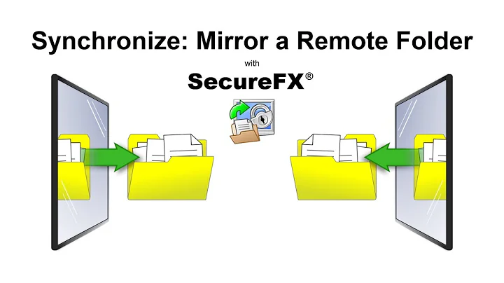 Synchronize: Mirror a Remote Folder with SecureFX