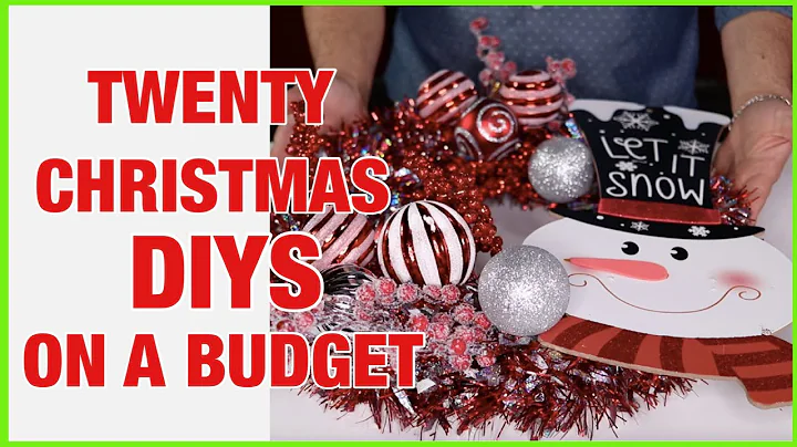 20 Budget Friendly CHRISTMAS DIY DECORATIONS IDEAS...