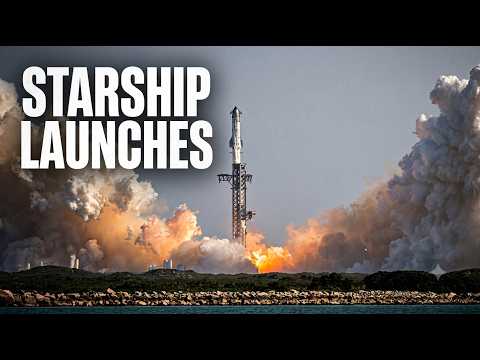 SpaceX launches Starship V3, deploys most advanced Starlink satellites