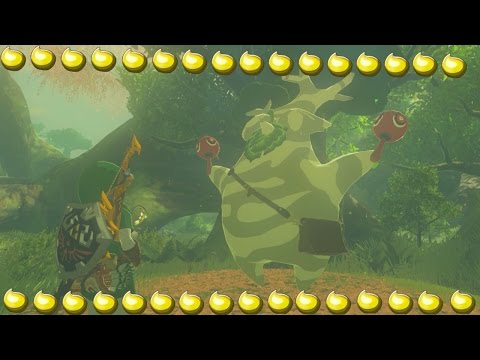 Видео: Награда за сбор всех 900 семян Zelda: Breath Of The Wild Korok небольшая