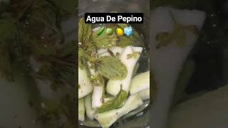 Agua De Pepino ????  comidamexicana gastronomia food rancho viral cocina comida reels