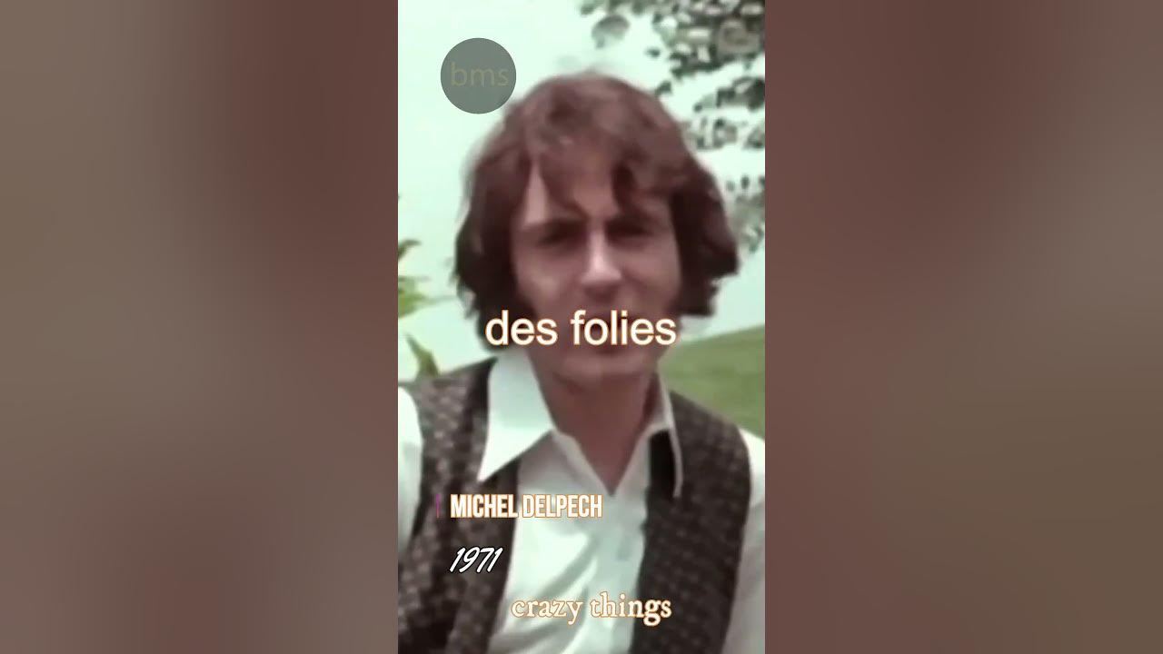 OLD but GOLD - Pour un flirt - Michel Delpech - Iconic French song 1971