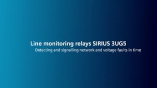 SIRIUS 3UG5.1 line monitoring