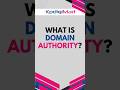 What is Domain Authority? || #kpdigimart #whatisda #domainauthority