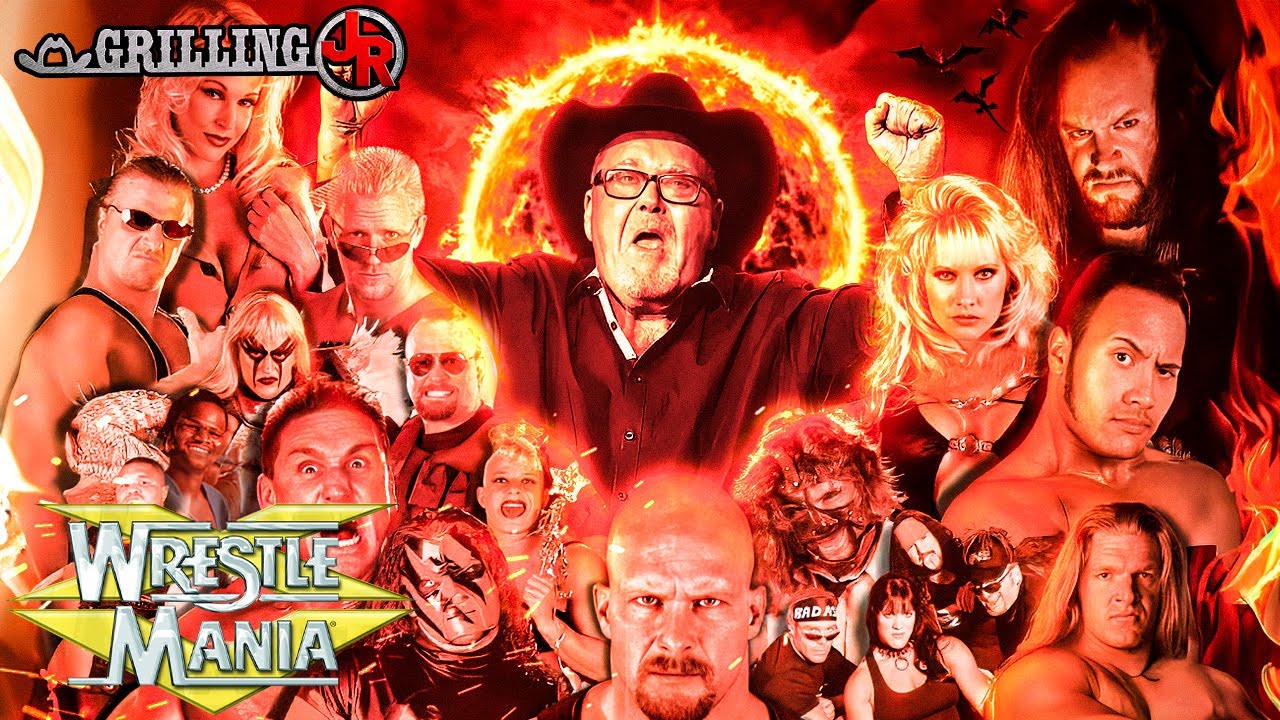 Grilling JR with Jim Ross JR Returns at WrestleMania XV! YouTube