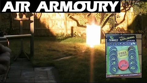 Firebird Exploding Airgun Targets Review | Air Armoury