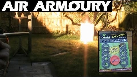 Firebird Exploding Airgun Targets Review | Air Armoury