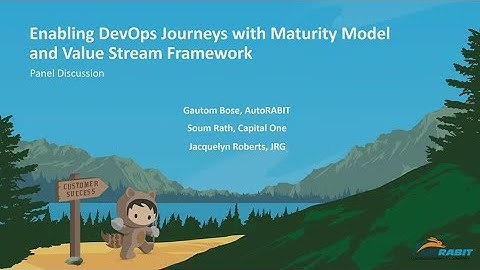 Enabling DevOps Journey Using Maturity Model and Value Stream Architecture