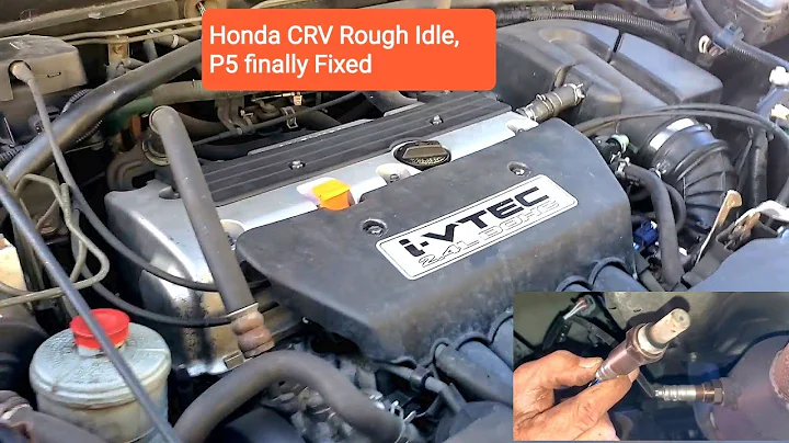 How To Fix Rough Idle Honda CR-V 2.4L, Finally Found The Cause And Repaired, P5