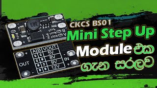 How to use CKCS BS01 Mini DC-DC Step Up Module and full review.