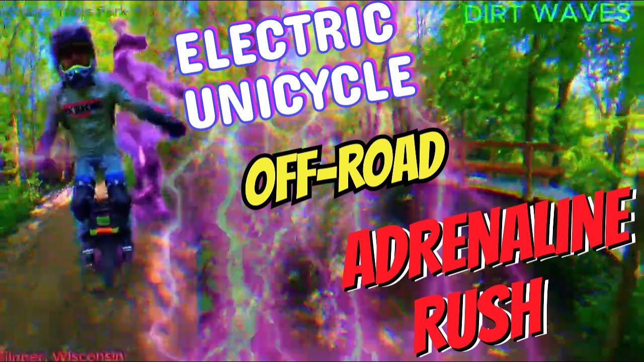 Electric unicycle | 3 jump lines in 1 take 