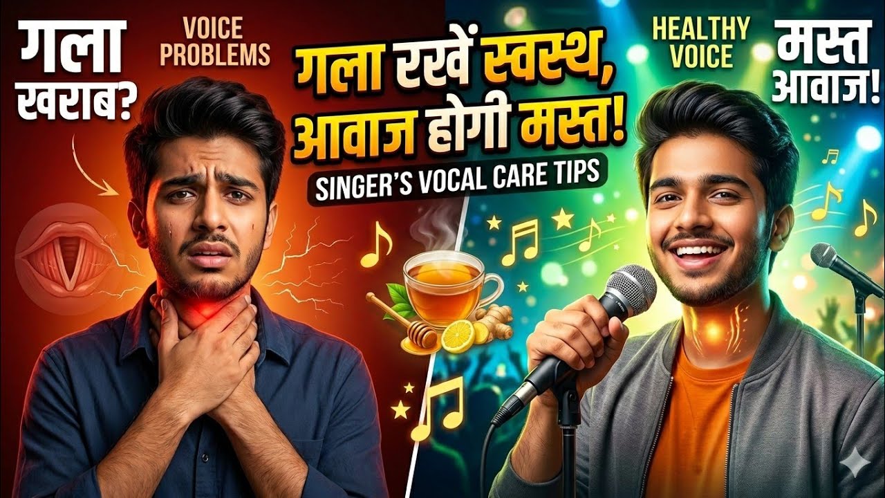 गायकों के लिए गले की देखभाल। Gale ki dekhabhal Kare. #classicalmusic #motivation #learnmusic 