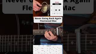 Never Going Back Again - Fleetwood Mac #shorts #song #tutorial #guitarcover #cover #acoustic
